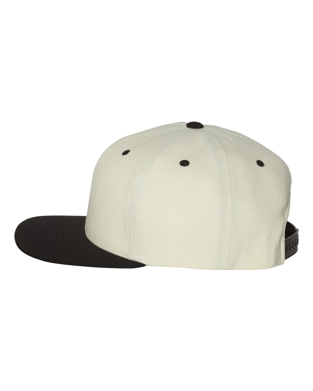 Flexfit Wool Blend Flat Bill Snapback Cap - 110F