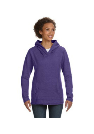 Anvil 72500L - Ringspun French Terry Crossneck Hooded Sweatshirt
