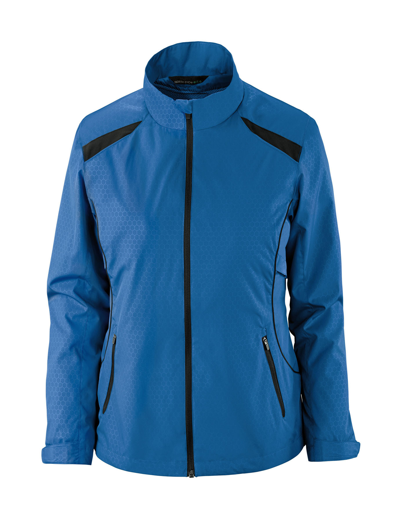 Ash City e.c.o Outerwear 78188 - Tempo Jacket Ladies' Lightweight Recycled Polyester Jacket With Embossed Print