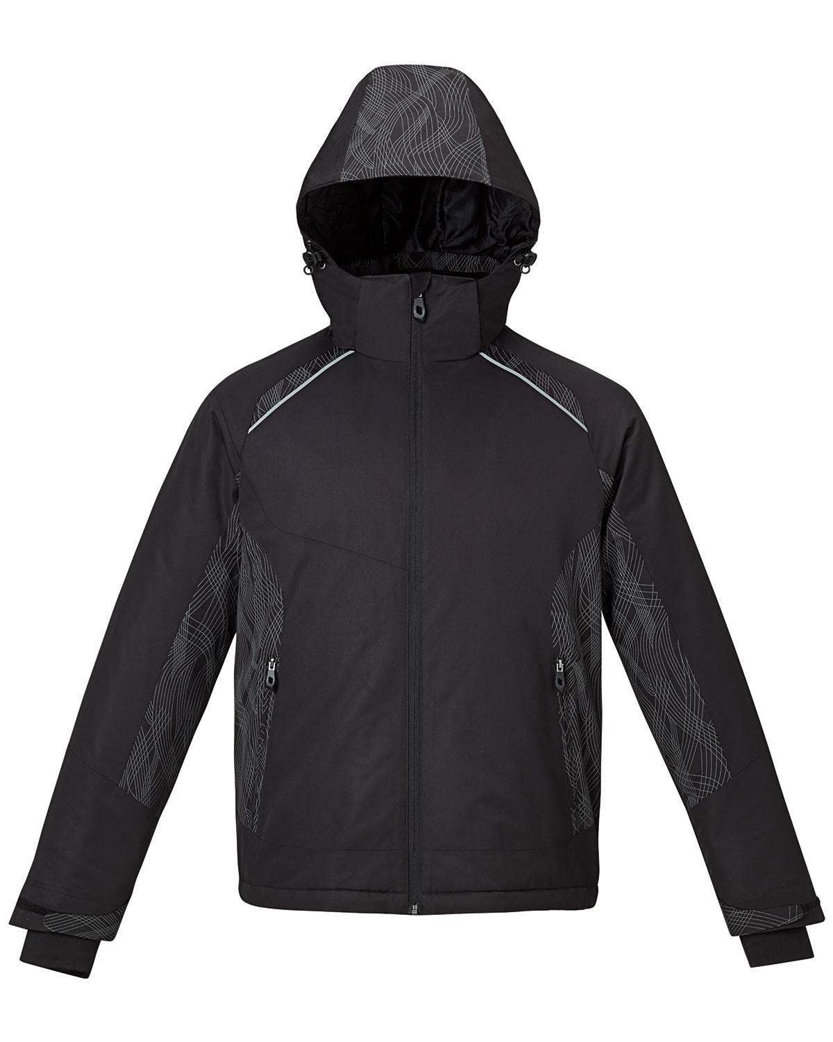 Ash City Insulated 88197 - Linear Men's Insulated Jacket With Print