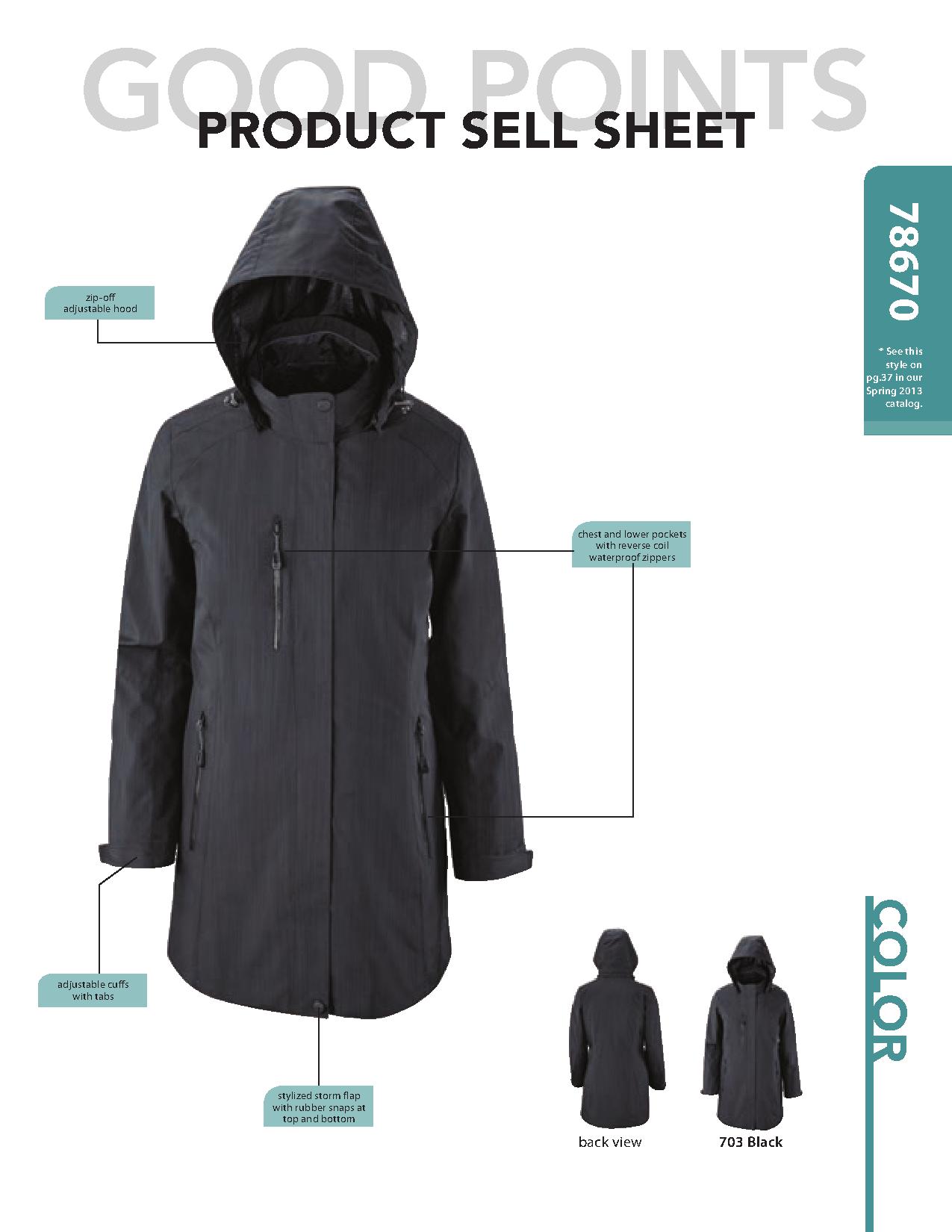 Ash City Lightweight 78670 - Metropolitan Ladies' Lightweight City Length Jacket