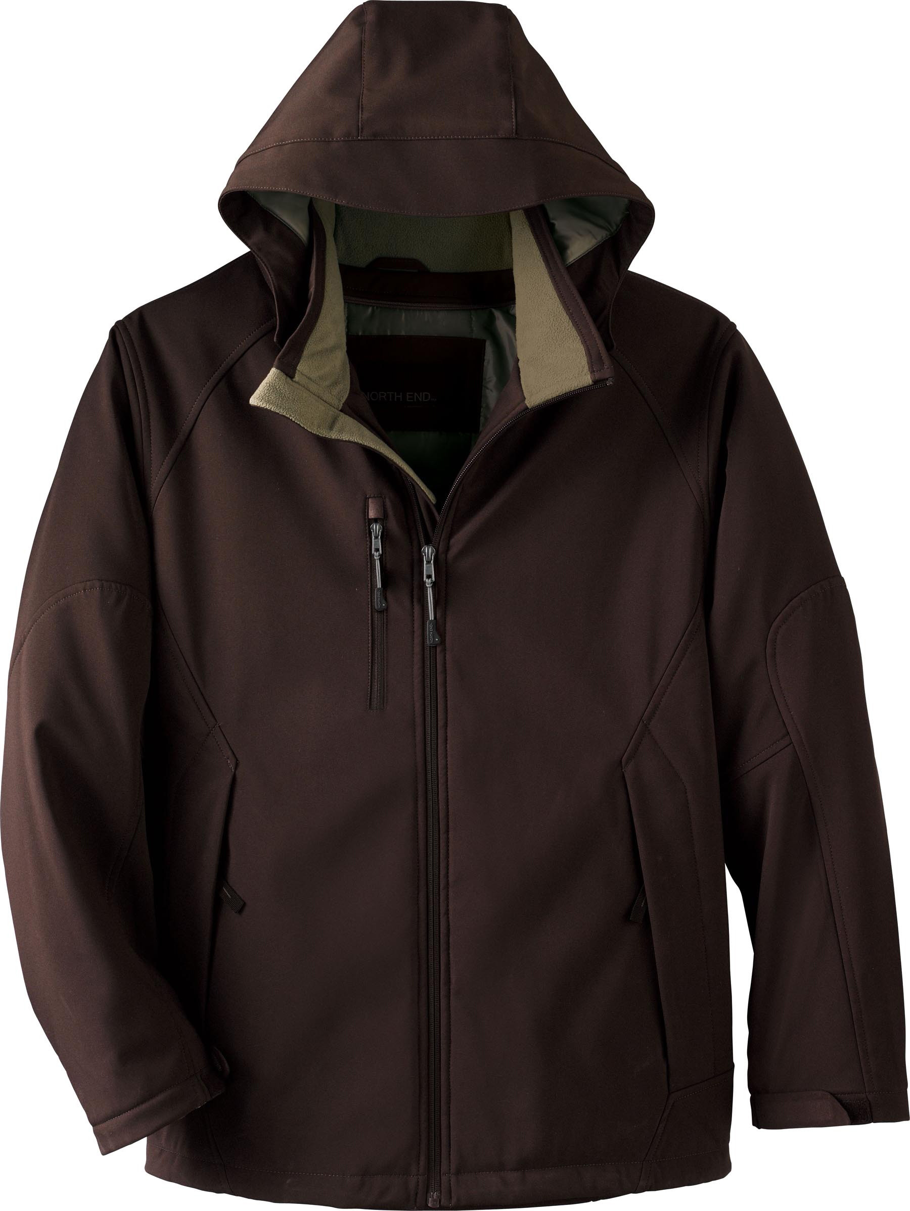 Ash City UTK 3 Warm.Logik 88159 - Glacier Men's Insulated Soft Shell Jacket With Detachable Hood