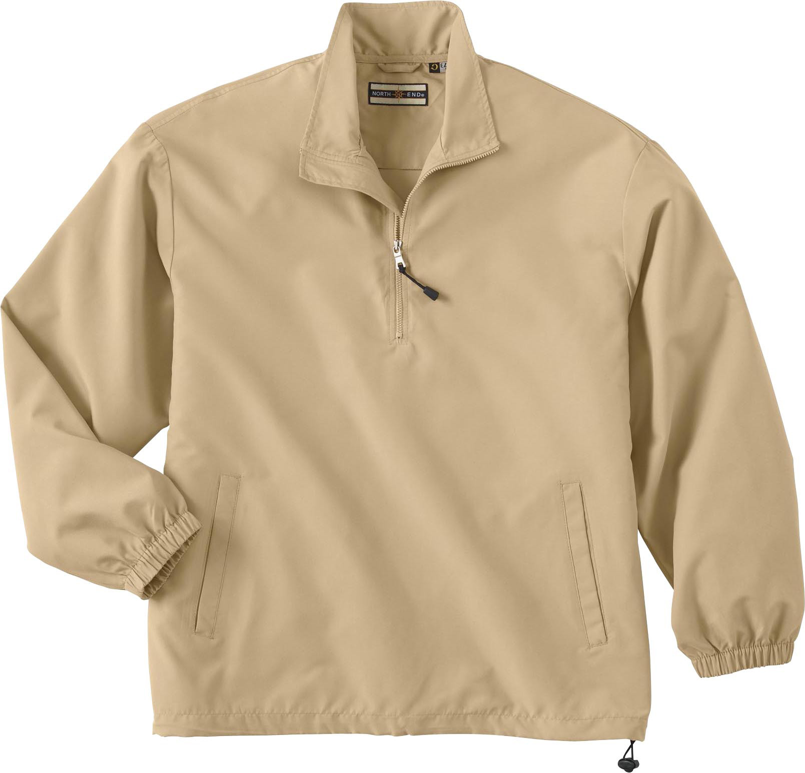 Ash City Windshirts 88044 - Men's Micro Plus Half-Zip Windshirt With Teflon