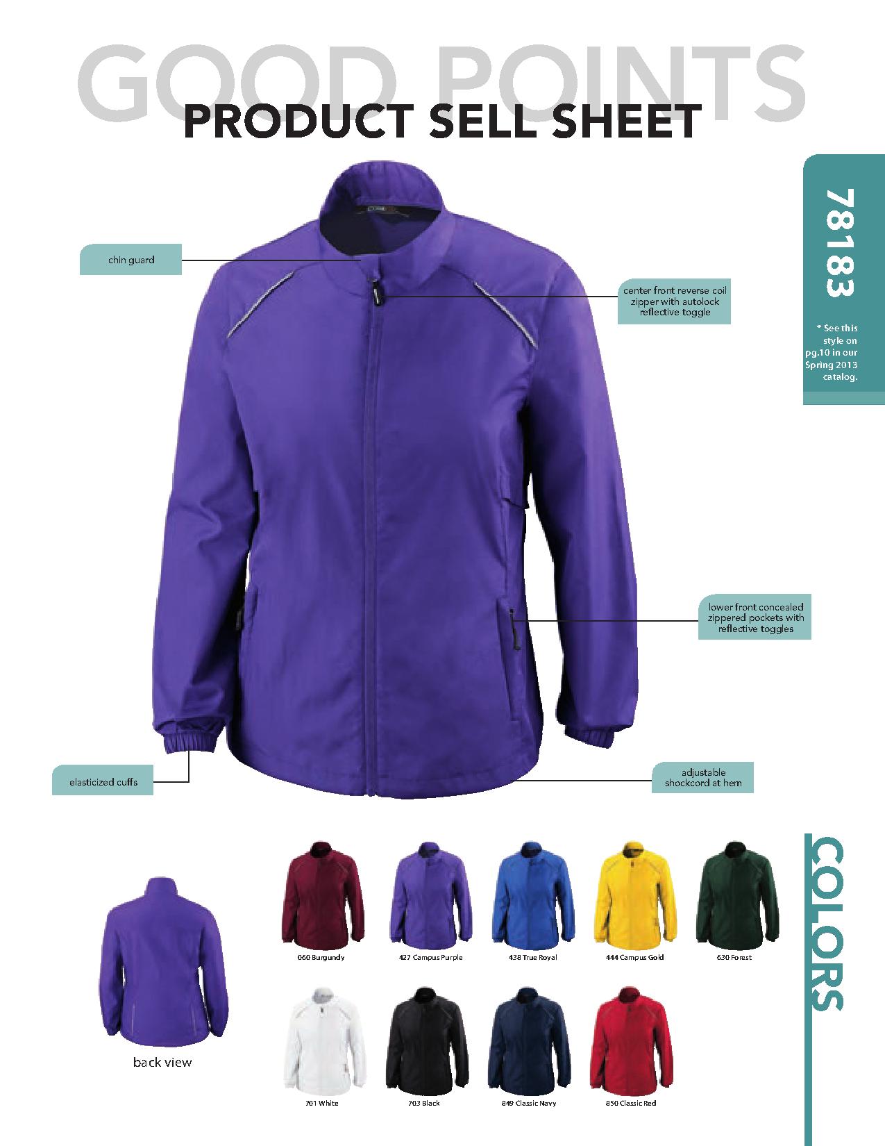 Ash City Core365 78183 - Motivate Core365 Outwear Ladies' Unlined Lightweight Jacket