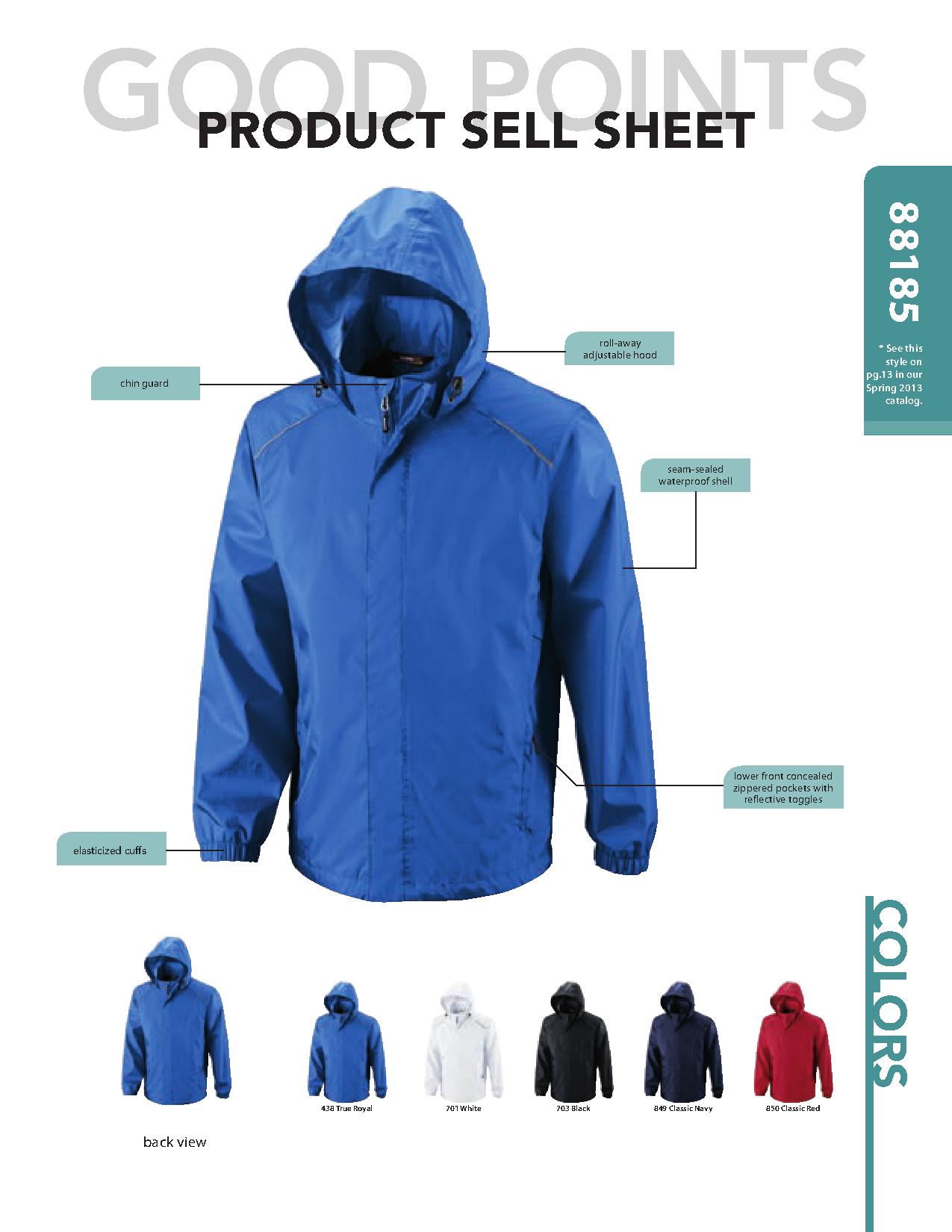 Ash City Core365 88185 - Climate Core365 Men's Seam-Sealed Lightweight Variegated Ripstop Jacket