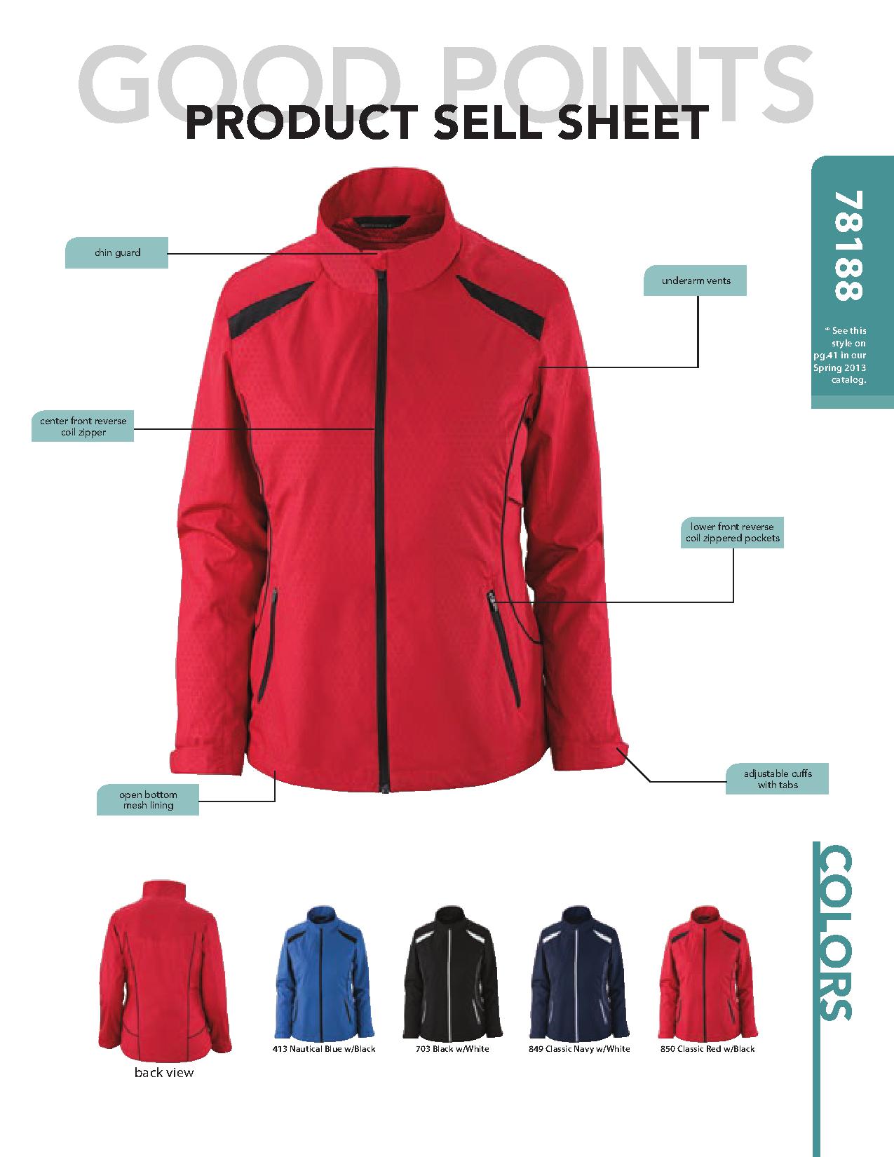 Ash City e.c.o Outerwear 78188 - Tempo Jacket Ladies' Lightweight Recycled Polyester Jacket With Embossed Print