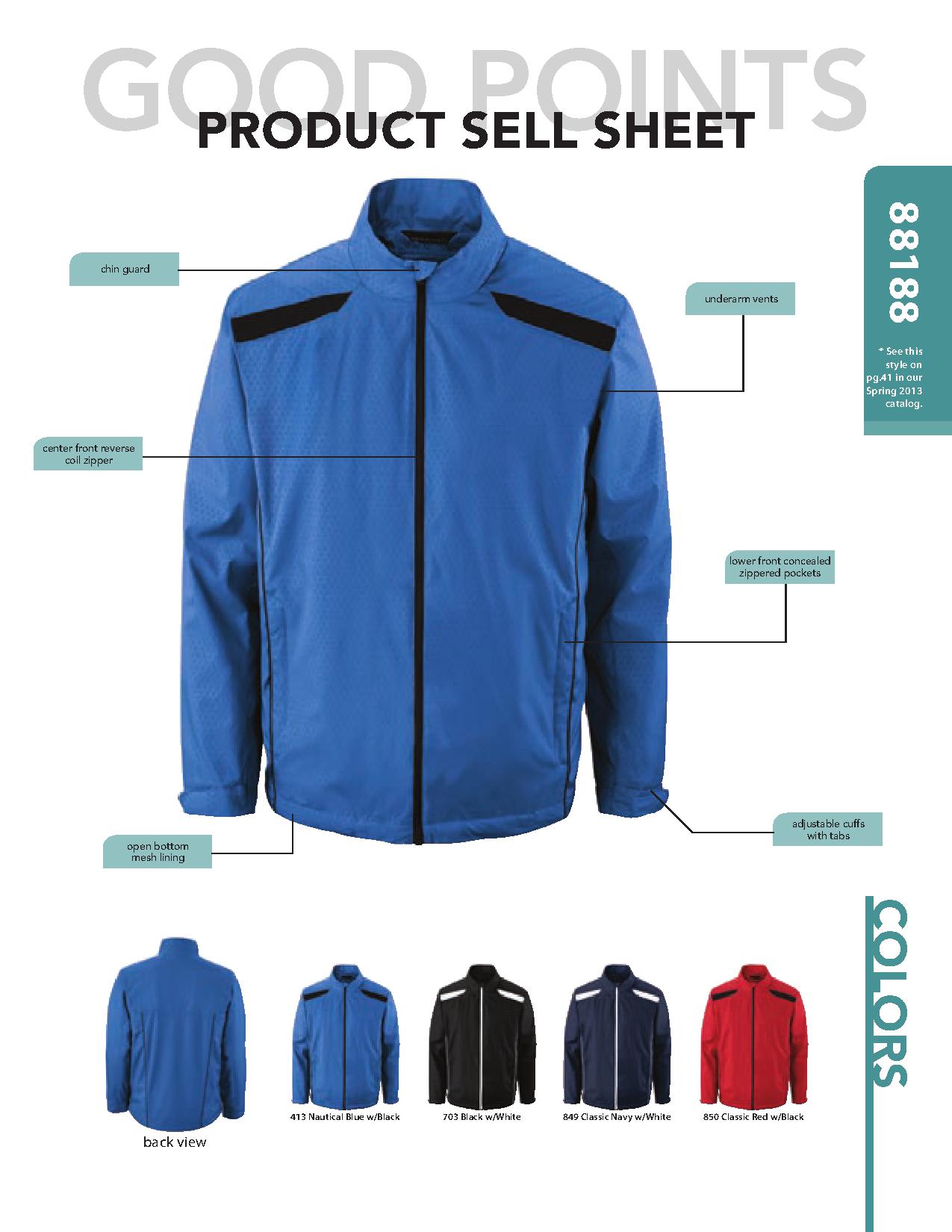 Ash City e.c.o Outerwear 88188 - Tempo Jacket Men's Lightweight Recycled Polyester Jacket With Embossed Print