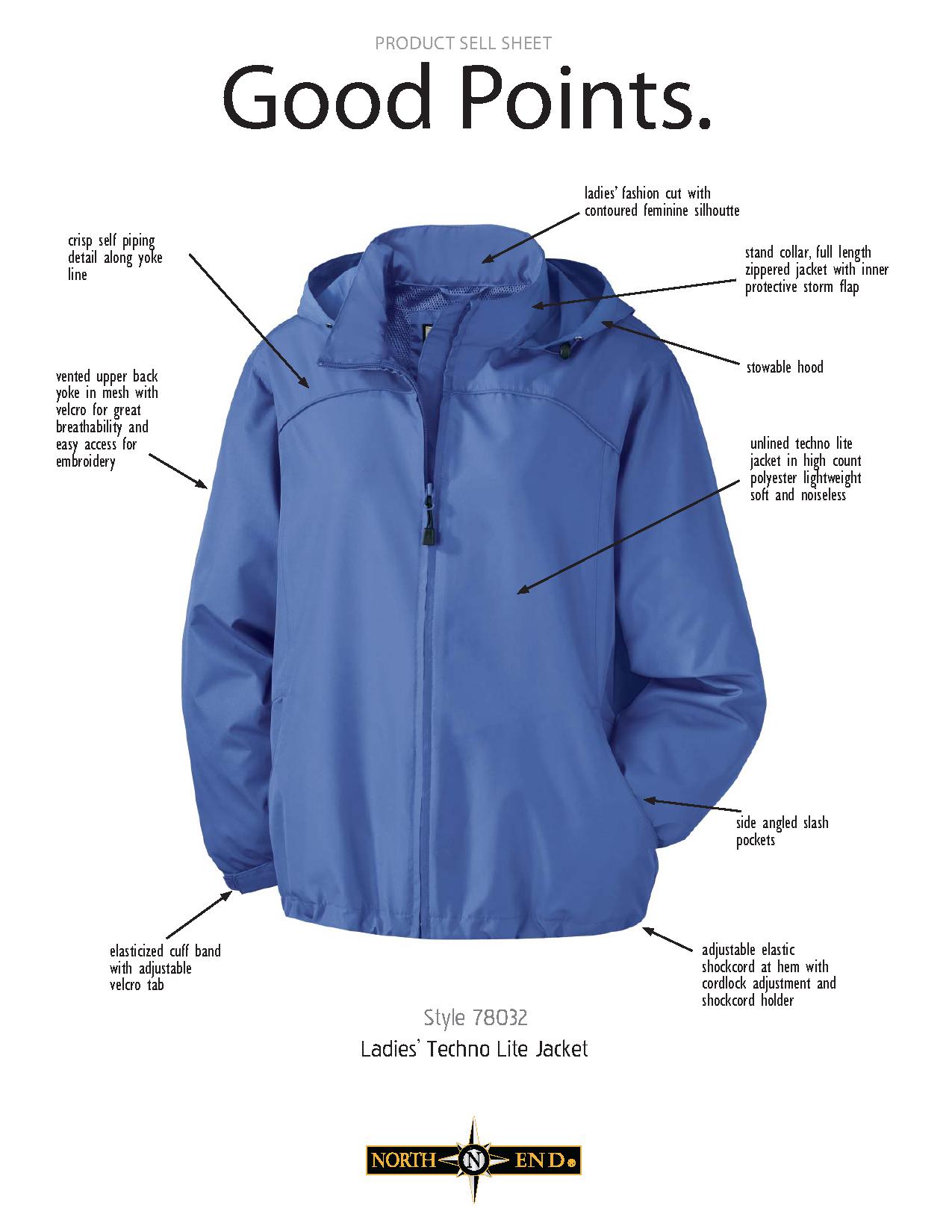 Ash City Lightweight 78032 - Ladies' Techno Lite Jacket