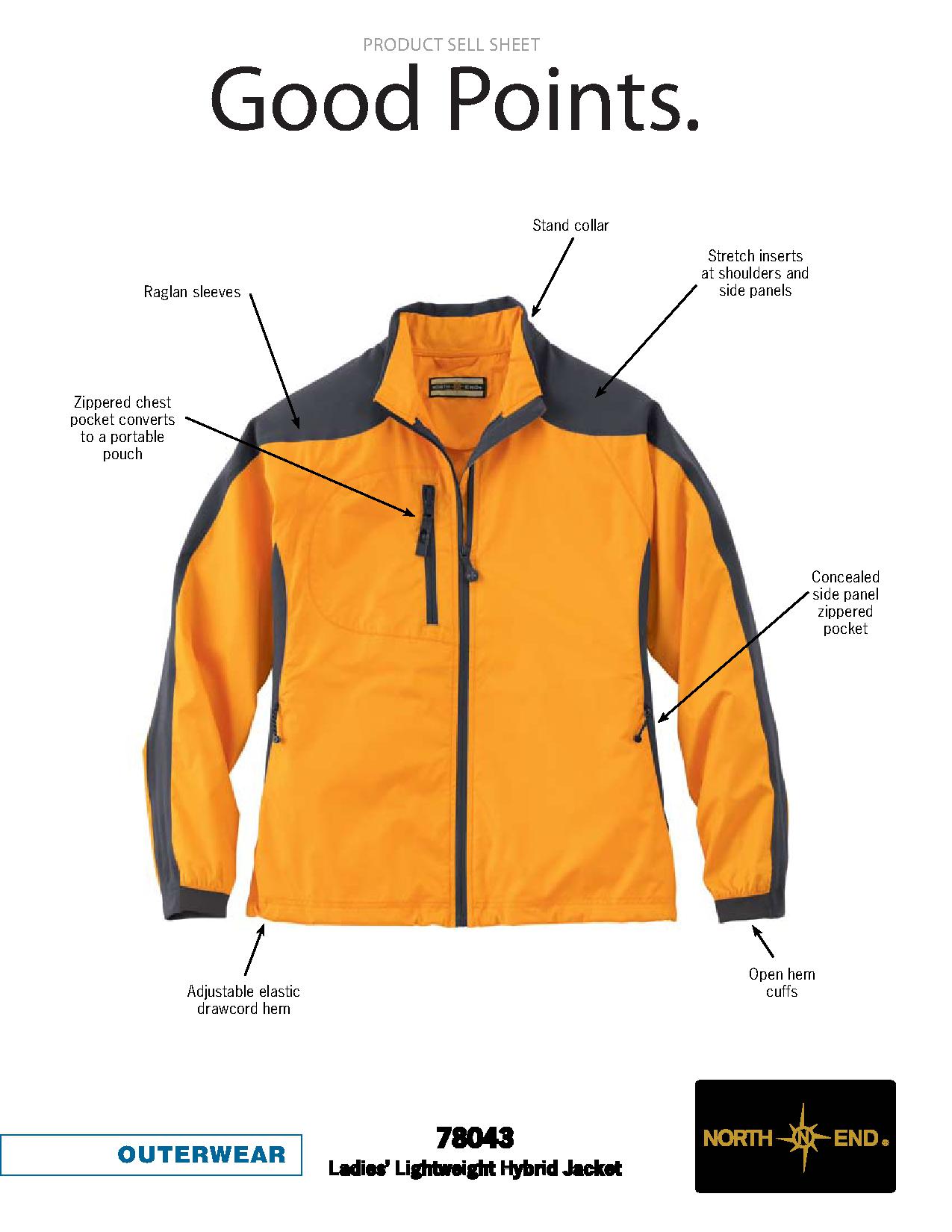 Ash City Lightweight 78043 - Ladies' Lightweight Hybrid Jacket
