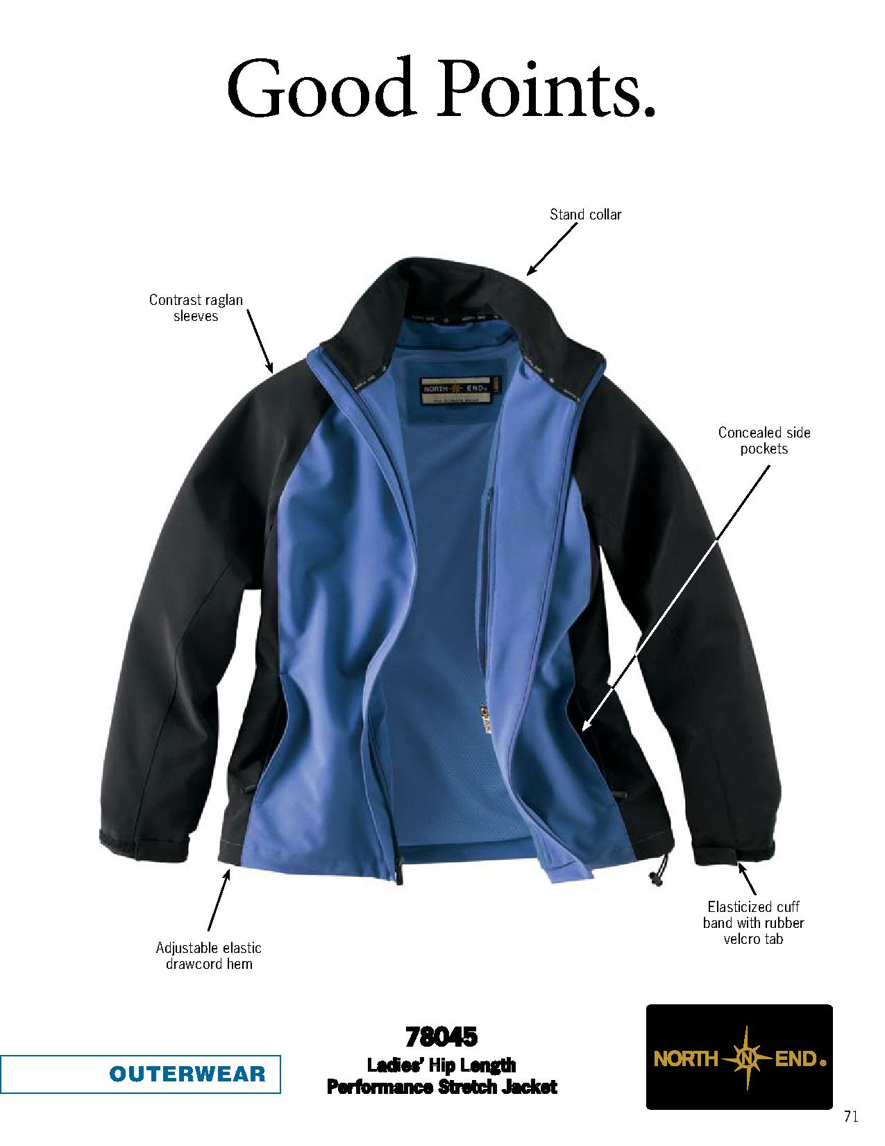Ash City Lightweight 78045 - Ladies' Hip Length Perforamnce Stretch Jacket