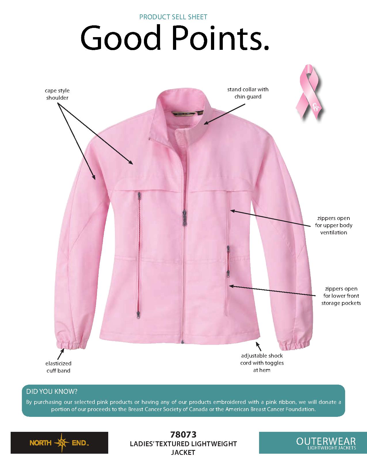 Ash City Lightweight 78073 - Ladies' Textured Lightweight Jacket