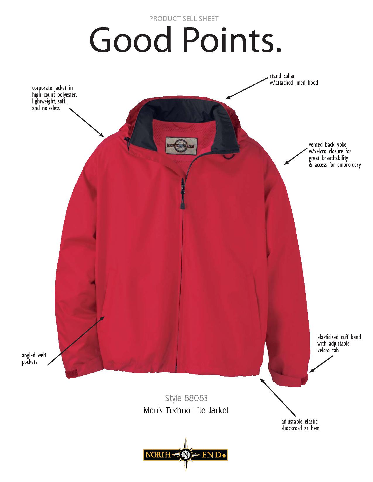 Ash City Lightweight 88083 - Men's Techno Lite Jacket