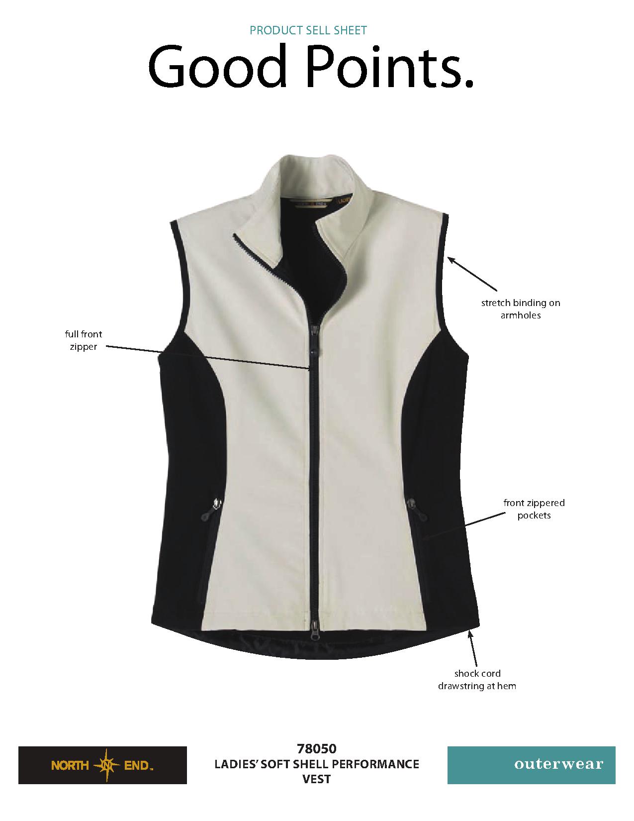 Ash City Soft Shells 78050 - Ladies' Soft Shell Performance Vest