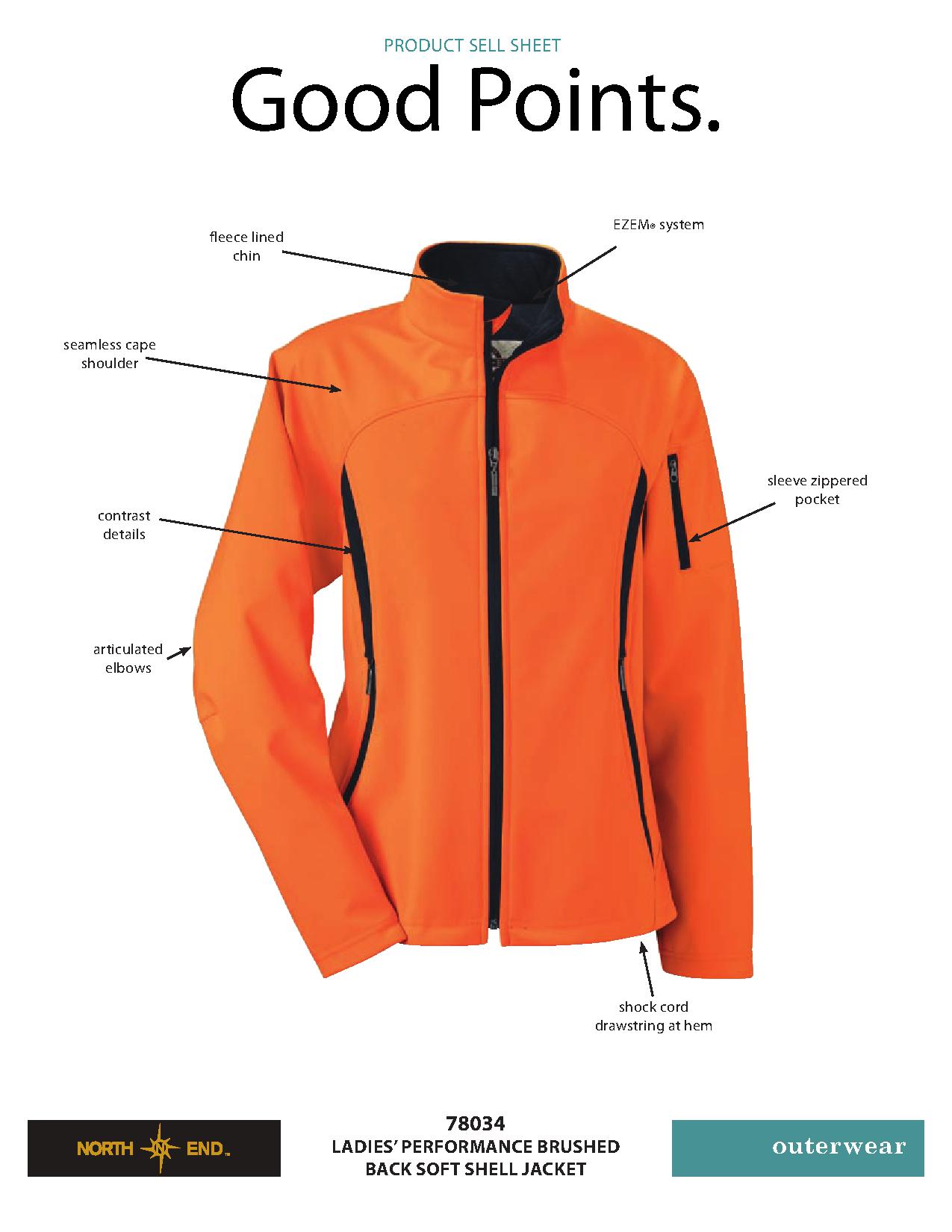 Ash City UTK 1 Warm.Logik 78034 - Ladies' Performance Soft Shell Jacket