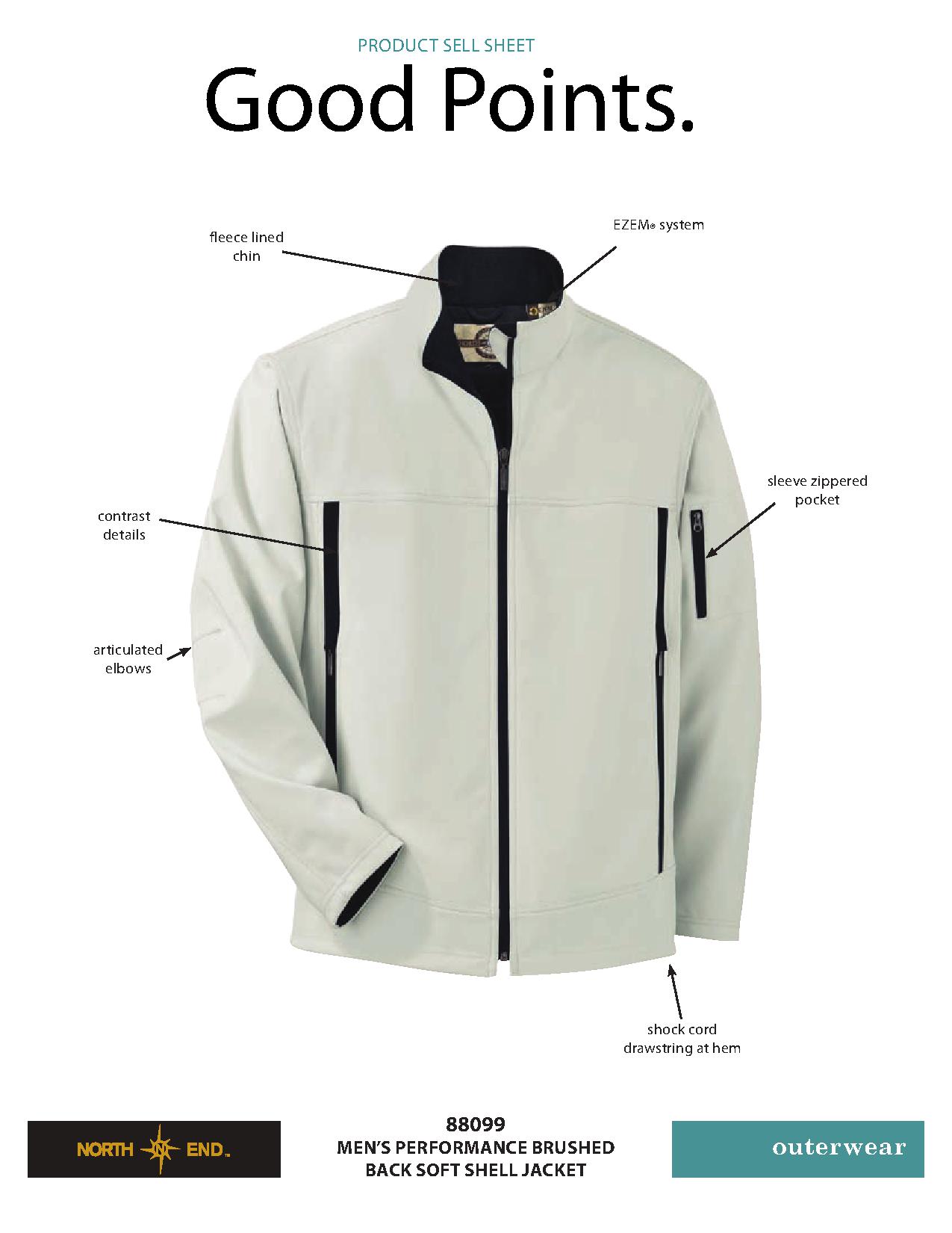 Ash City UTK 1 Warm.Logik 88099 - Men's Performance Soft Shell Jacket