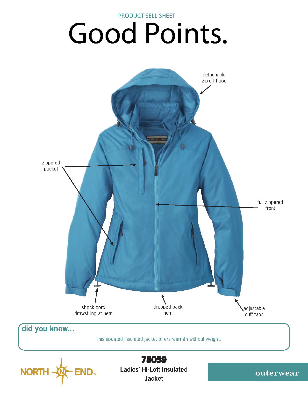 Ash City UTK 2 Warm.Logik 78059 - Ladies' Hi-Loft Insulated Jacket