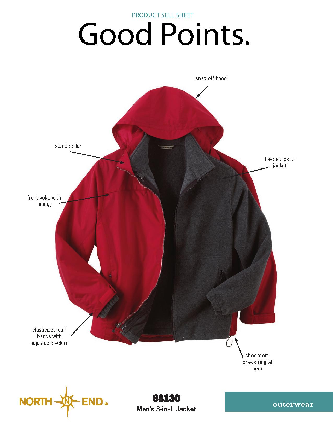 Ash City UTK 2 Warm.Logik 88130 - Men's 3-In-1 Jacket