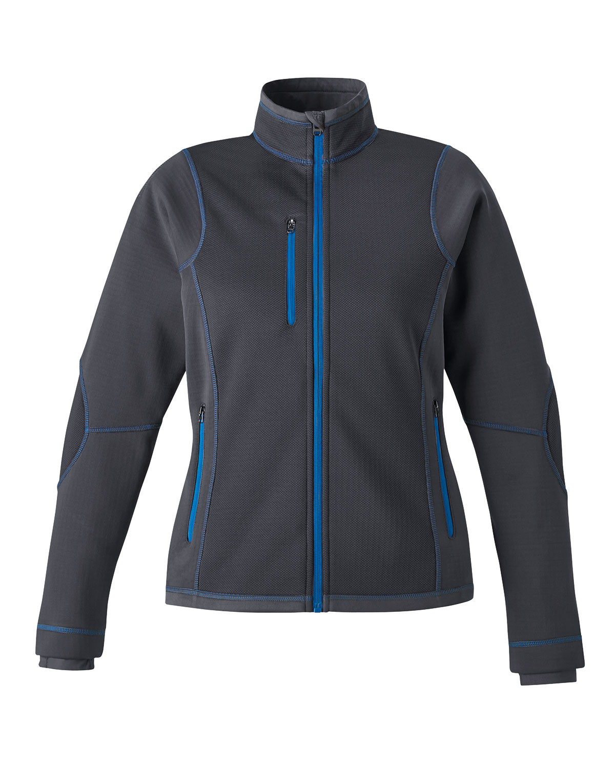 Ash City Bonded Fleece 78681 - Pulse Ladies' Textured Bonded Fleece Jacket With Print