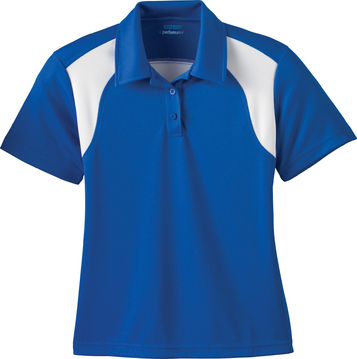 Ash City Eperformance 75066 - Ladies' Eperformance Color-Block Textured Polo
