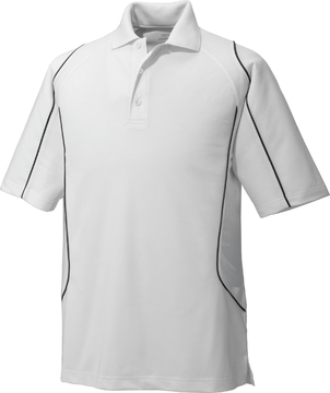 Ash City Eperformance 85107 - Velocity Men's Snag Protection Color-Block Polo Wit Piping