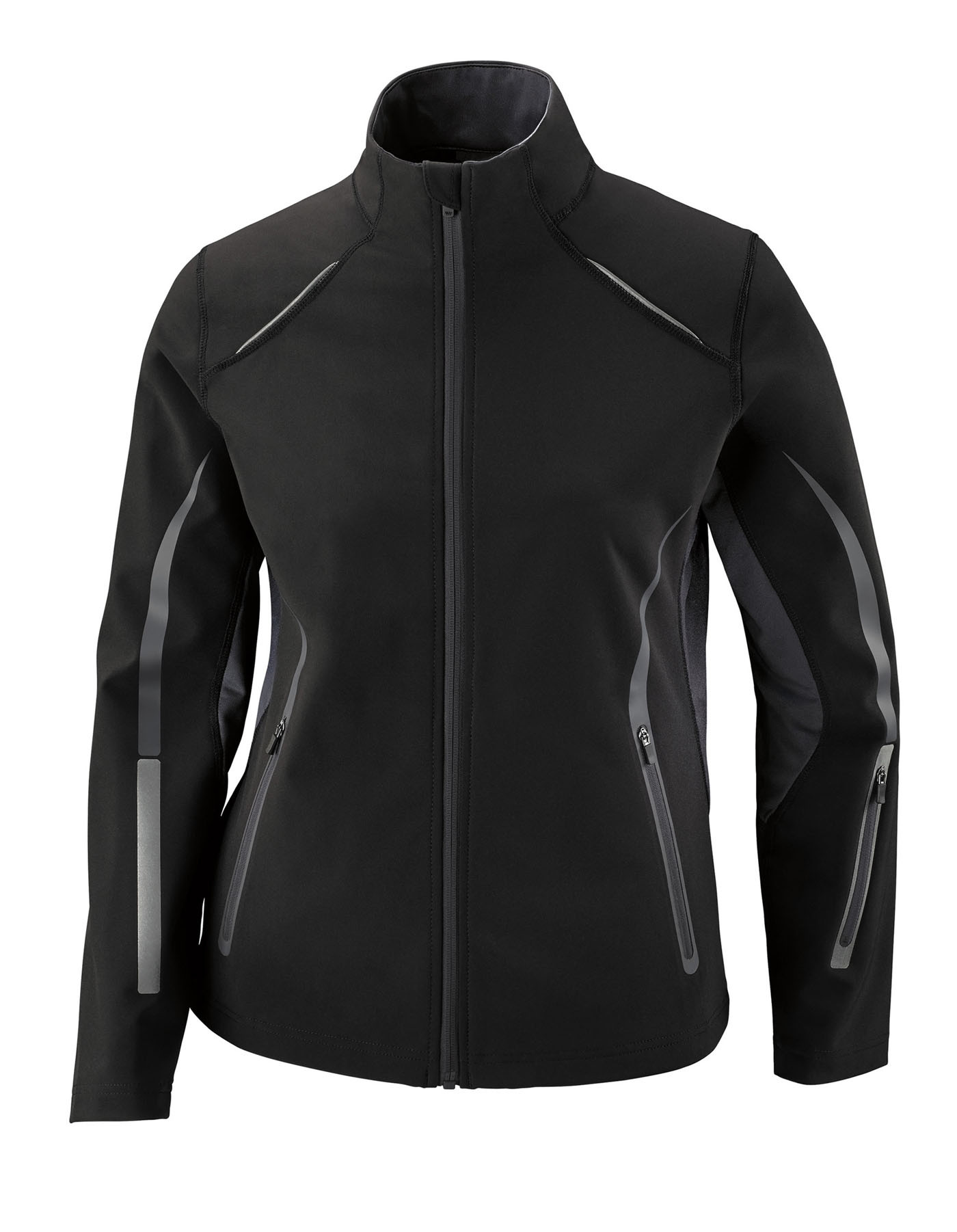 Ash City Light Bonded Jackets 78678 - Pursuit Ladies' 3-Layer Light Bonded Hybird Soft Shell Jacket With Laser Perforation