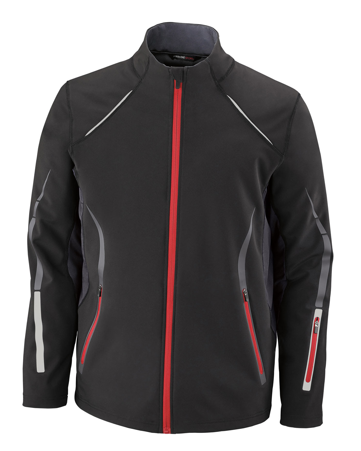 Ash City Light Bonded Jackets 88678 - Pursuit Men's 3-Layer Light Bonded Hybird Soft Shell Jacket With Laser Perforation