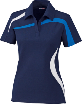 Ash City Performance 78645 - Impact Ladies' Performance Polyester Pique Color-Block Polo