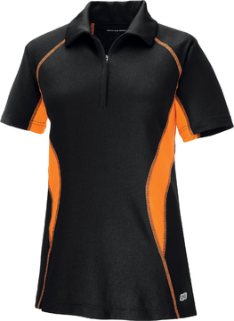 Ash City Performance 78657 - Serac Ladies' Utk cool.logik Performance Zippered Polo