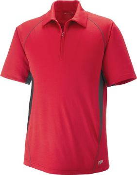 Ash City Performance 88657 - Serac Men's UTK cool.logik Performance Zippered Polo