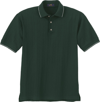 Ash City Pique 225446 - Men's Variegated Ribbon Pique Polo
