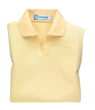 Ash City Pique 75007 - Ladies' Johnny Collar Sleeveless Top