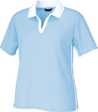 Ash City Pique 75023 - Ladies' Polyeter Pique Color-Block Polo