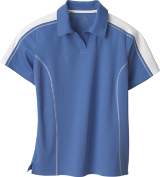 Ash City Pique 75052 - Ladies' Eperformance Pique Color-Block Polo