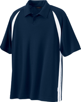 Ash City Pique 85053 - Men's Ployester Pique Shaped Ranlan Color-Block Polo