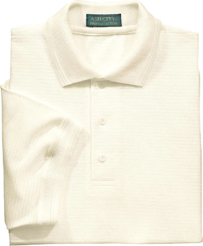 Ash City Textured 225467 - Men's Ottoman Polo