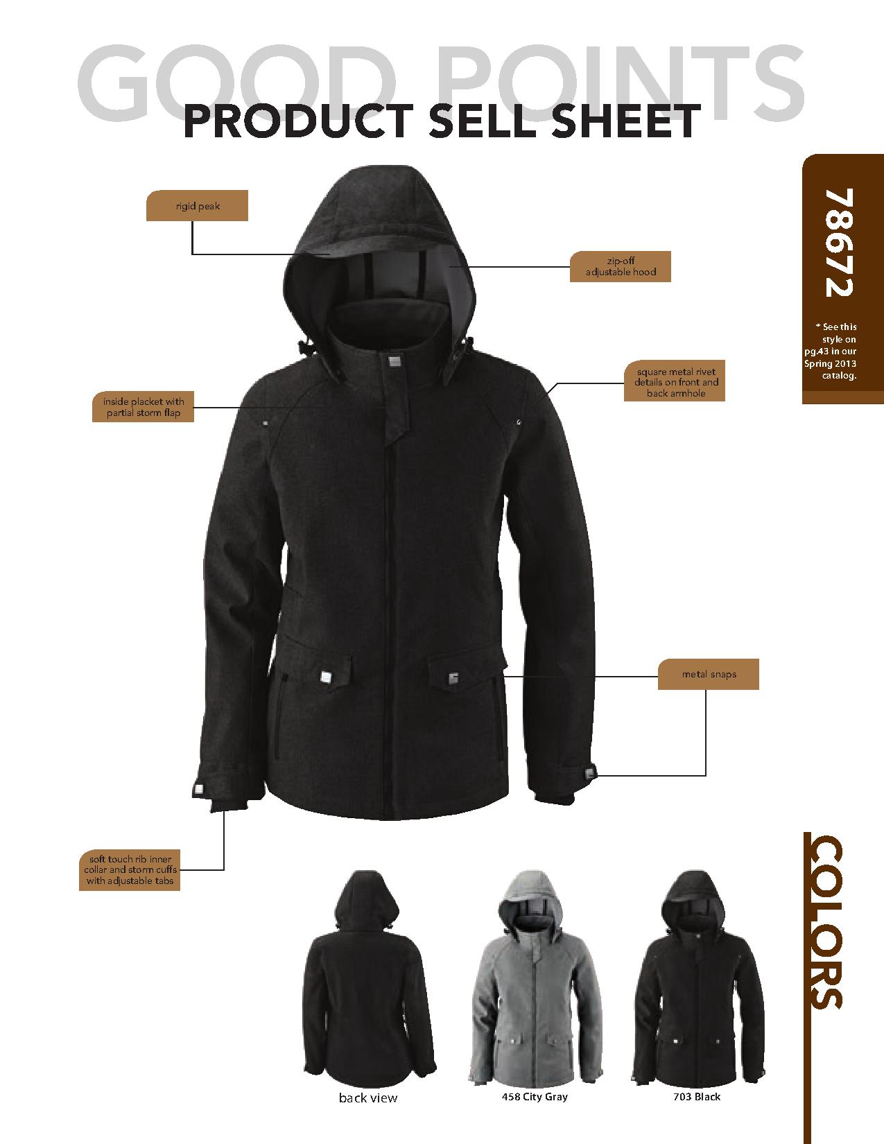 Ash City Light Bonded Jackets 78672 - Uptown Ladies' 3-Layer Light Bonded City Textured Soft Shell Jacket