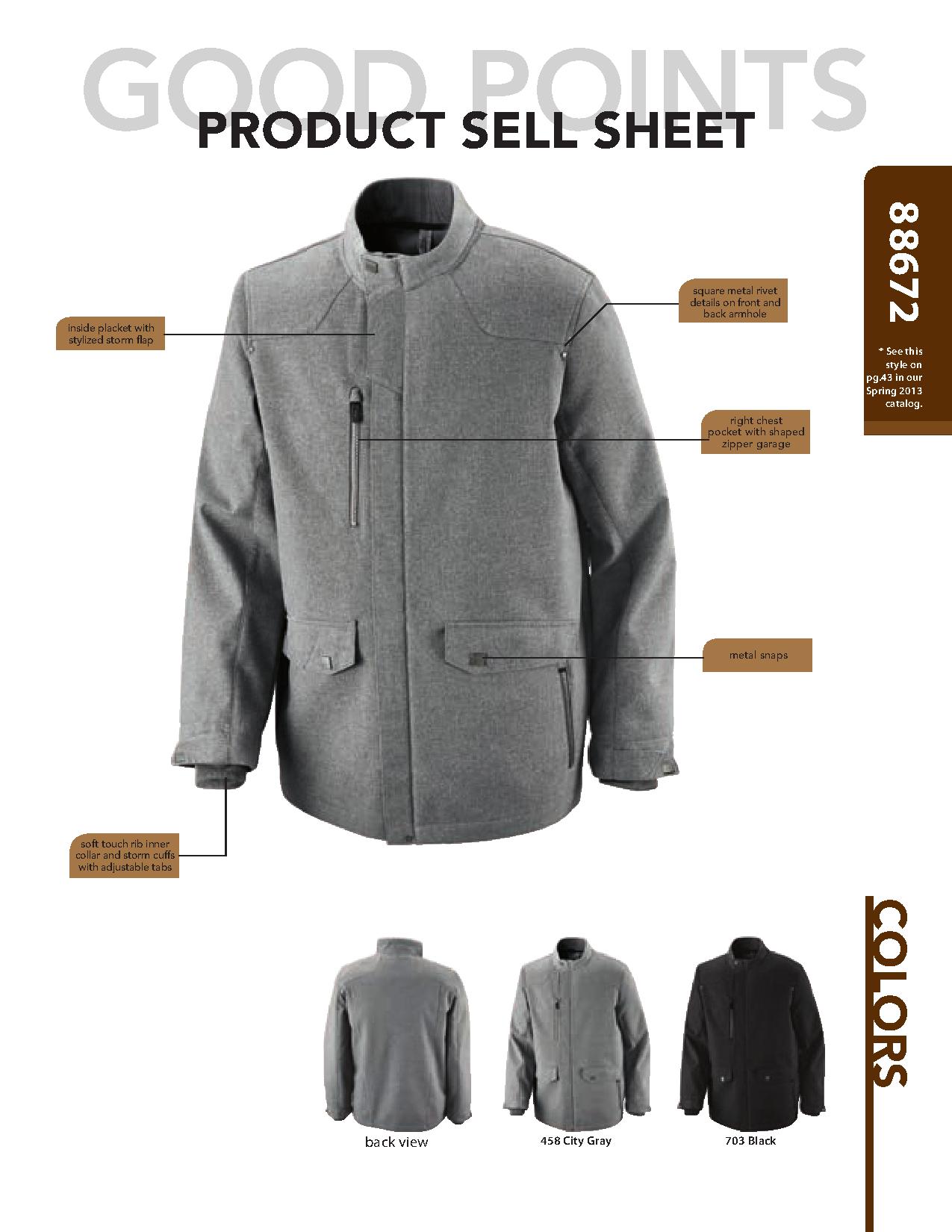Ash City Light Bonded Jackets 88672 - Uptown Men's 3-Layer Light Bonded City Textured Soft Shell Jacket