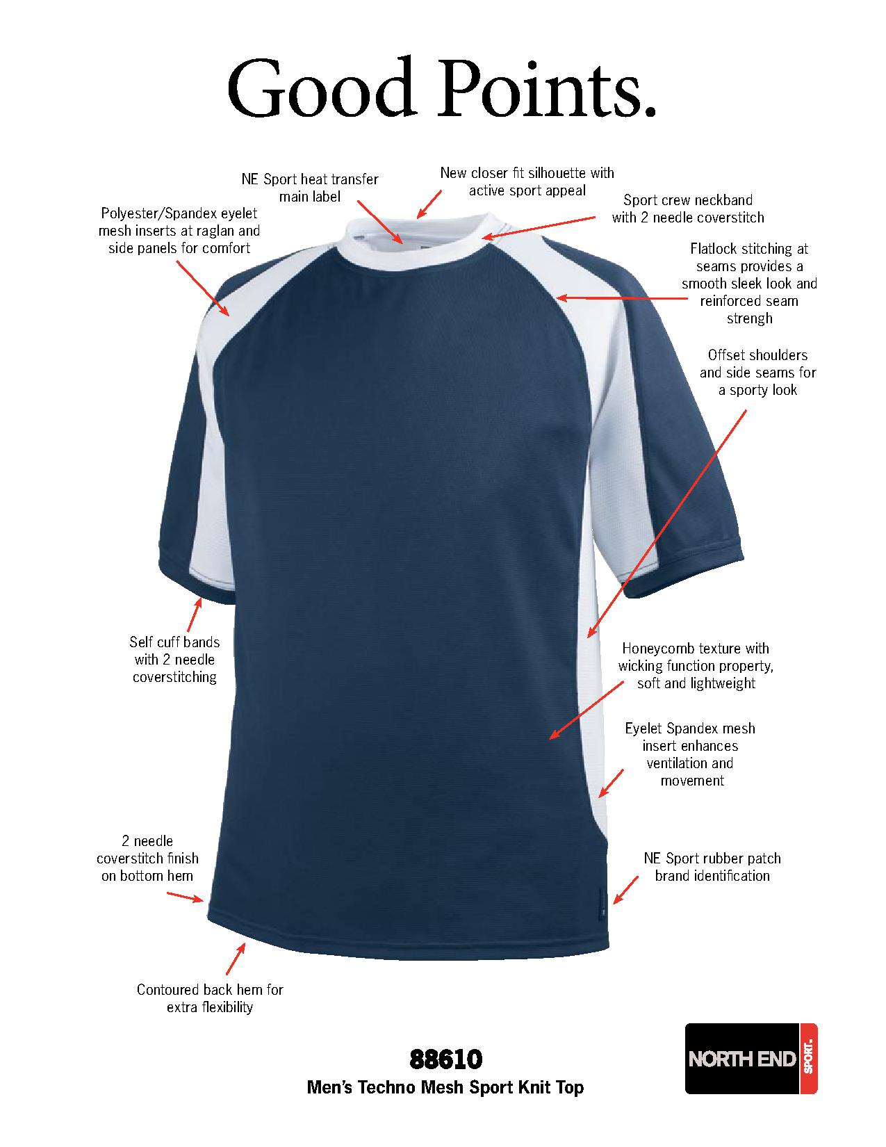 Ash City Performance 88610 - Men's Techno Mesh Knit Top
