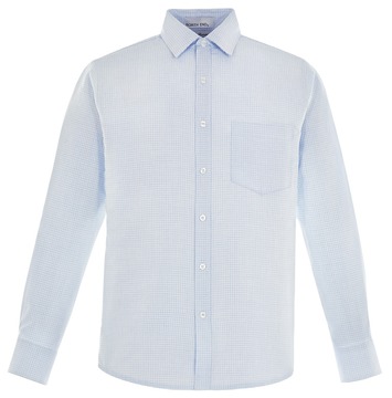 Ash City Wrinkle Resistant 87043 - Paramount Men's Wrinkle Resistant Cotton Blend Twill Checkered Shirt