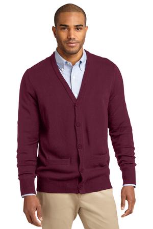 Port Authority SW302 Value V-Neck Cardigan with Pockets