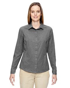 Ash City North End 77045 - Ladies' Excursion Utility Two-Tone Performance Shirt