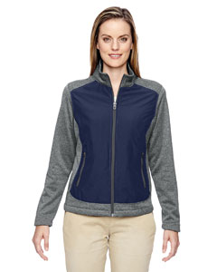 Ash City North End 78202 - Ladies' Victory Hybrid Performance Fleece Jacket