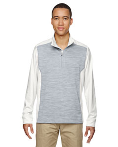 Ash City North End 88204 - Men's Conquer Performance Melange Interlock Half-Zip Top