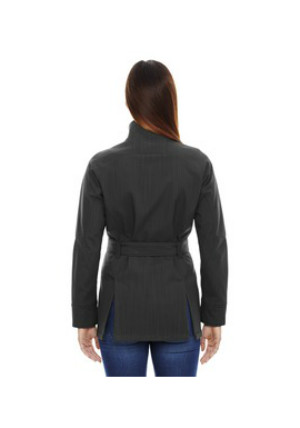 Ash City North End Sport Blue 78801 Ladies' Skyscape Three-Layer Textured Two-Tone Soft Shell Jacket