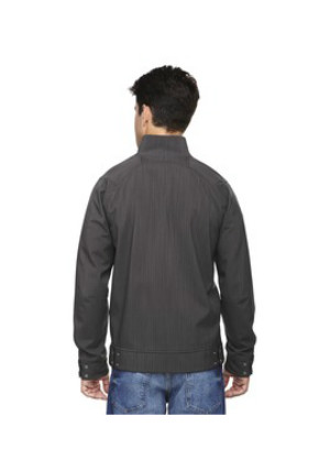 Ash City North End Sport Blue 88801 - Ladies' Skyscape Three-Layer Textured Two-Tone Soft Shell Jacket