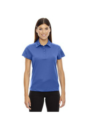 Ash City North End Sport Red 78676 - Ladies' Symmetry UTK cool logik Coffee Performance Polo
