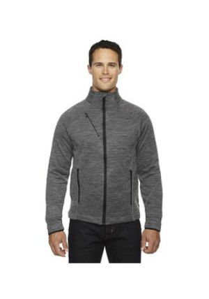 Ash City North End Sport Red 88697 - Men's Flux Melange Bonded Fleece Jacket