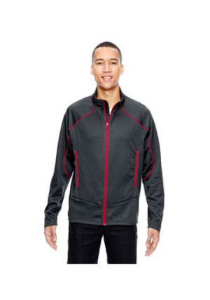 Ash City North End Sport Red 88806 Mens Interactive Cadence Two Tone Brush Back Jacket