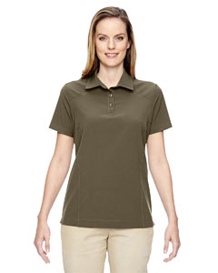 Ash City North End 75120 - Ladies' Excursion Crosscheck Woven Polo