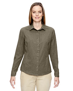 Ash City North End 77045 - Ladies' Excursion Utility Two-Tone Performance Shirt